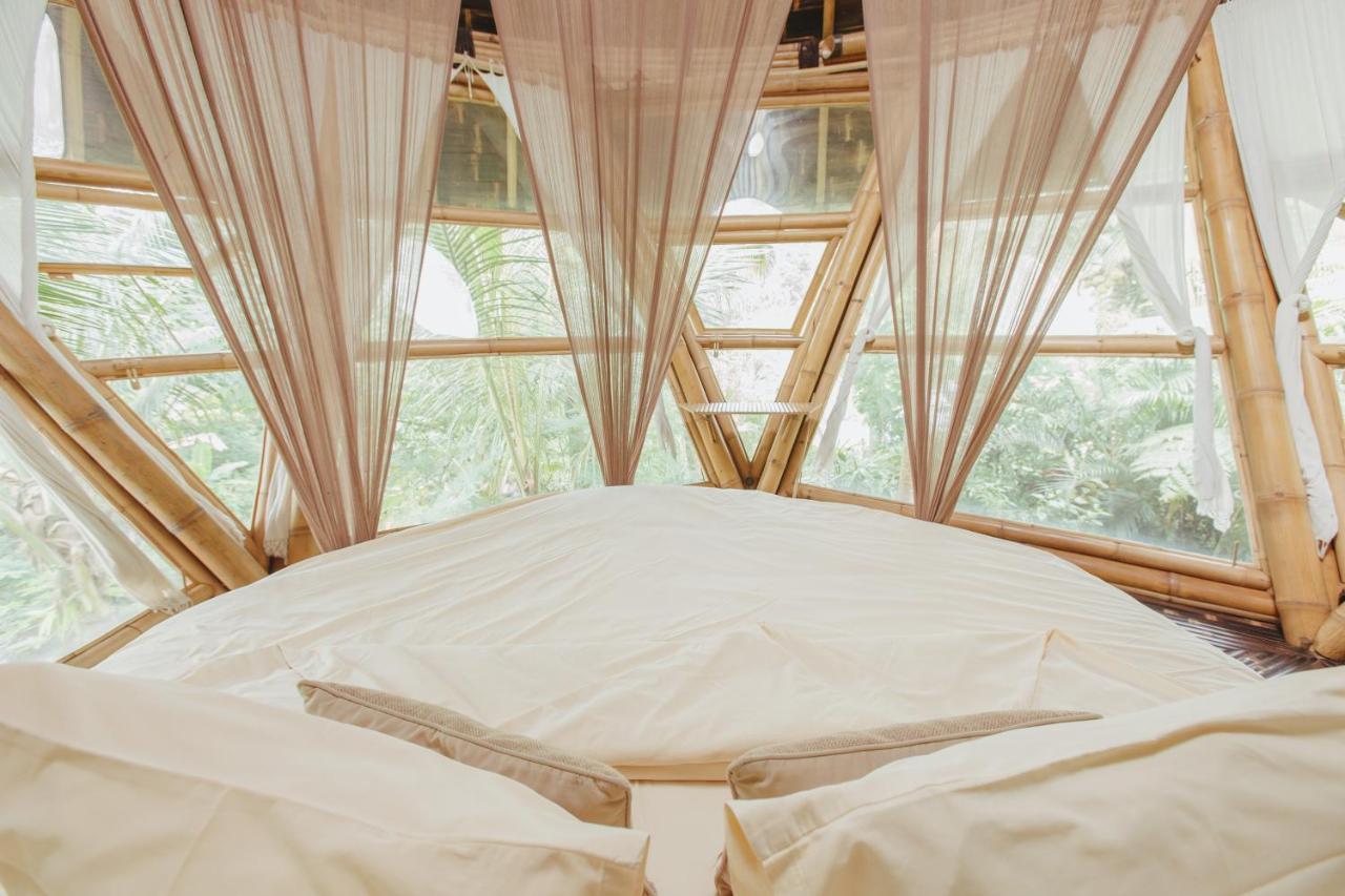 Hideout Eco Bamboo House Bali Vila Selat Exterior foto